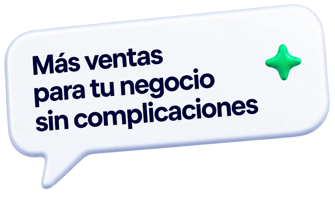 Más ventas para tu negocio sin complicaciones