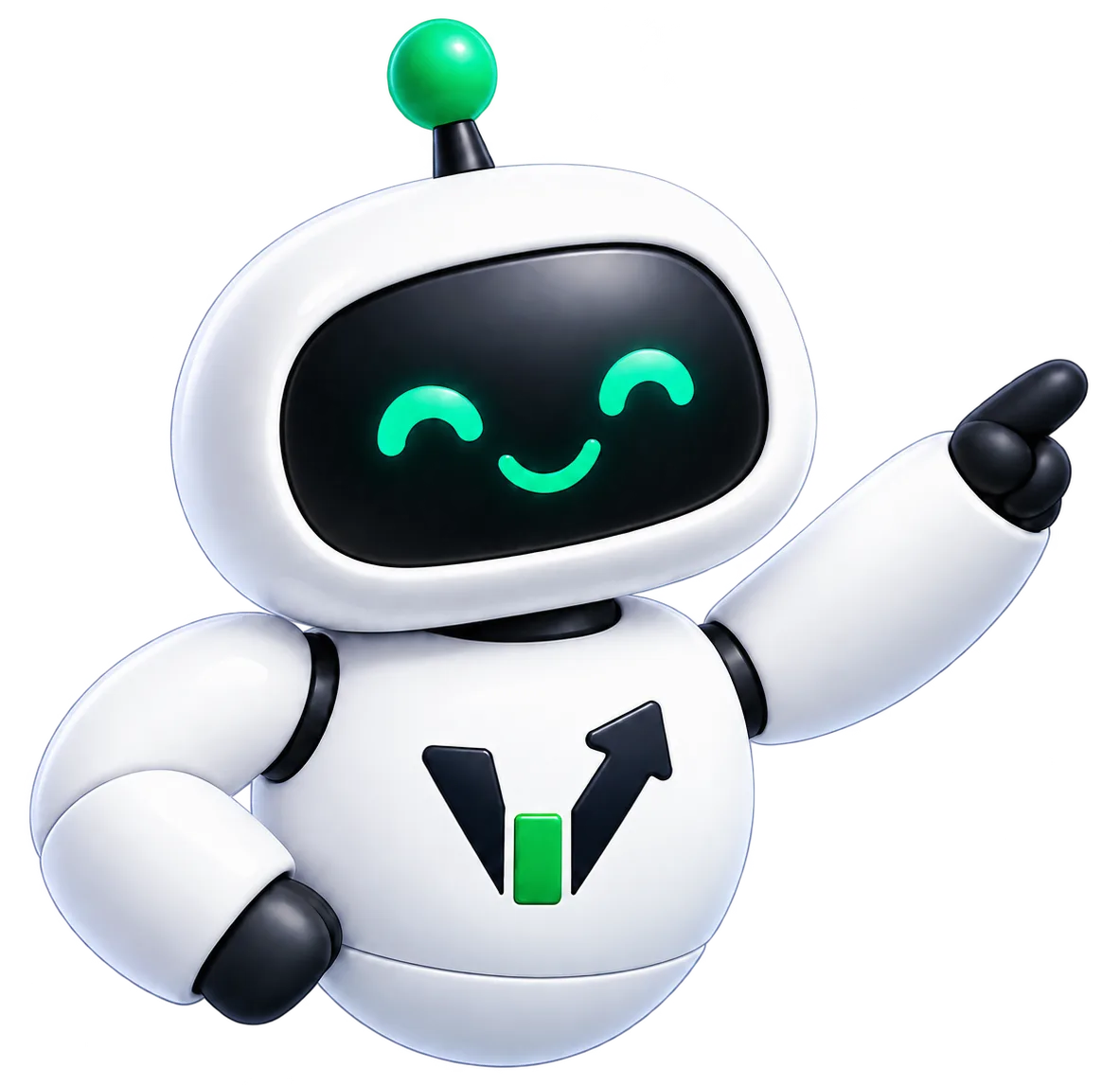 Robot de VenderIA mostrando los planes disponibles