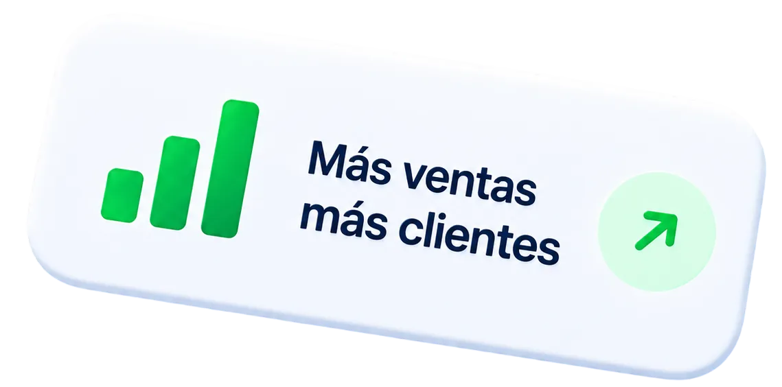 Más ventas, más clientes